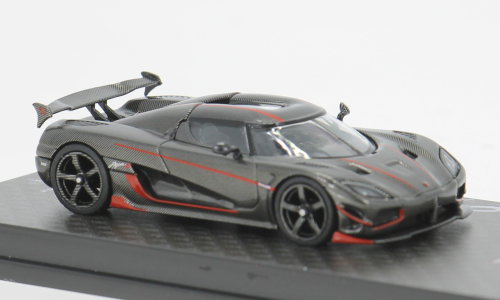 1:64 KOENIGSEGG Agera RS, carbon/rув - T64G-TL005-BCF