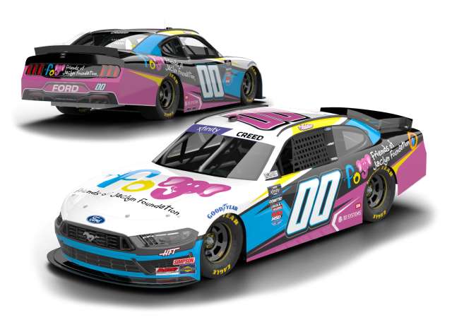 1:64 Ford Mustang #00 Sheldon Creed *Friends of Jaclyn Foundation* various 2025 - N002565FOJSL