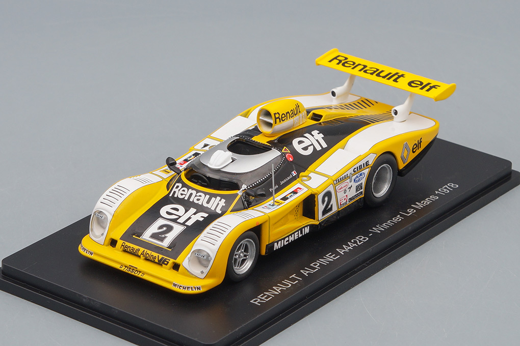 1:43 Alpine Renault A442B #2 D.Pironi - J.P.Jaussaud победитель Le Mans 1978 - LM1978