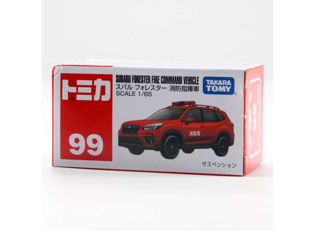 1:65 SUBARU Forester Fire Command #99, red - to099