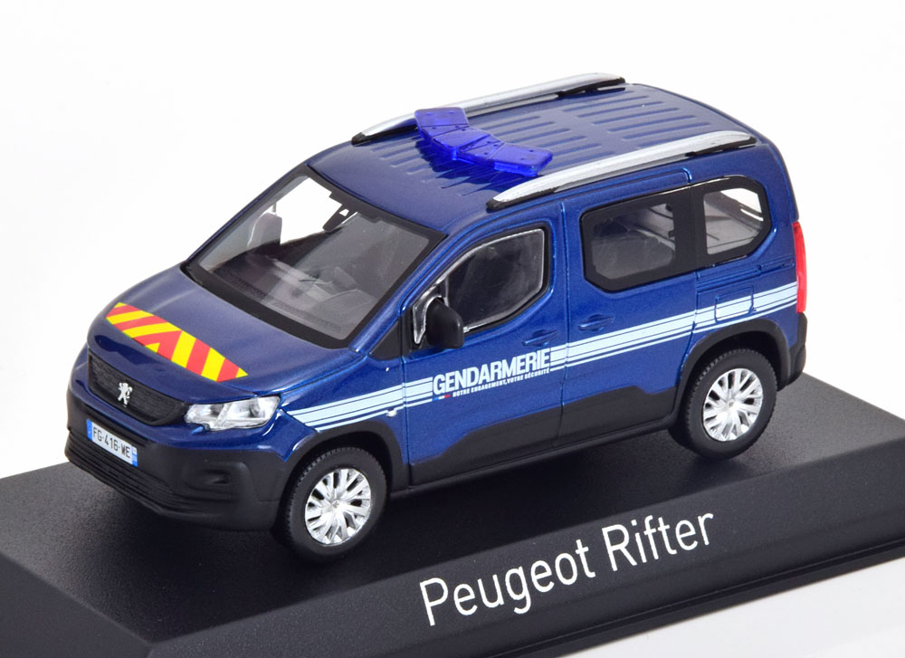 1:43 PEUGEOT Rifter (2019), blau - 479064
