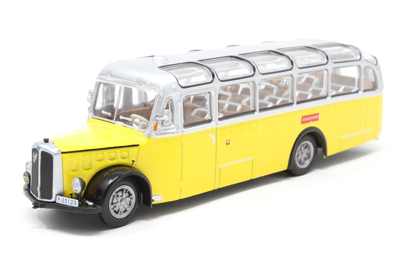 1:72 SAURER L4C 1959 Yellow/White - 4642106