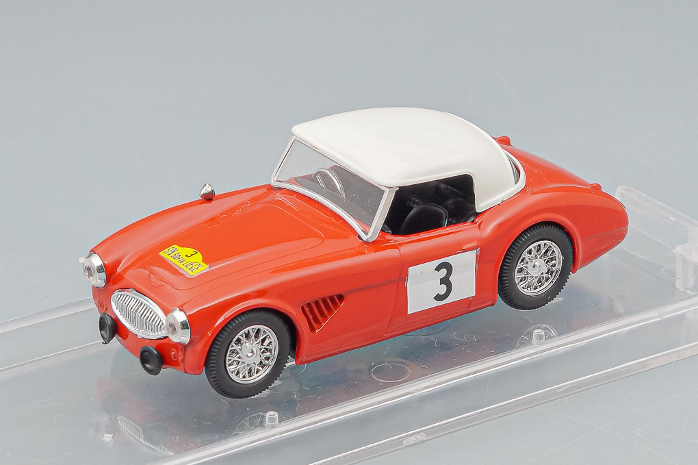 1:43 AUSTIN Healey 3000 Coupe Hard-Top, white / red - 172R-X1