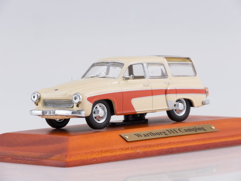 1:43 WARTBURG 311 Camping, beige / red - 7130130