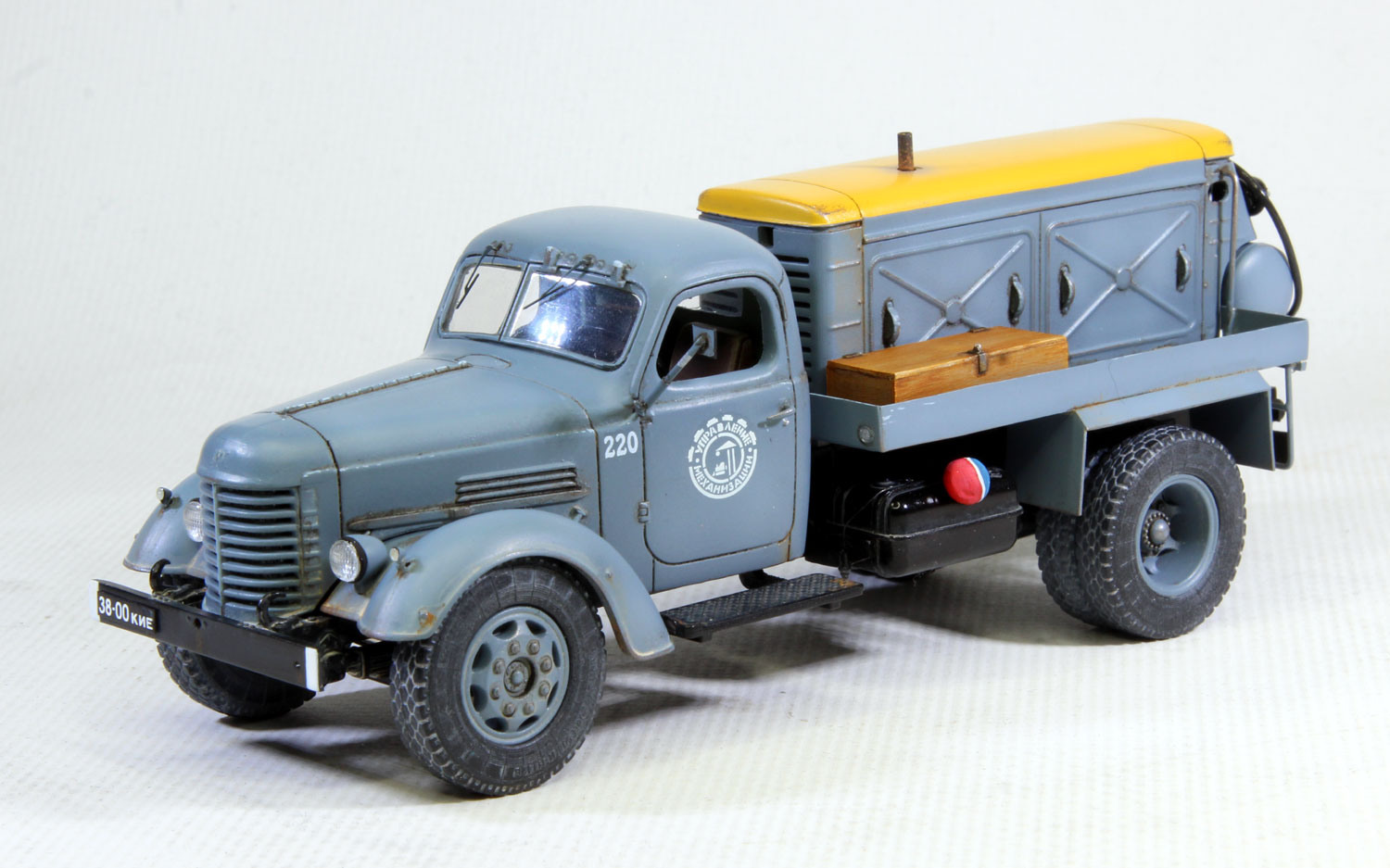 1:43 ЗИС 150 Автокомпрессор, Киев 1960-ые - mkaut0365