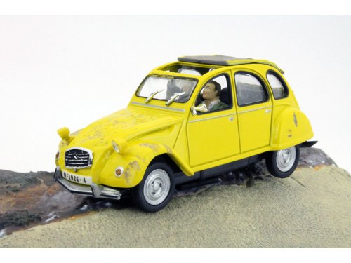 1:43 CITROËN 2CV For Your Eyes Only (1981), yellow - JB05