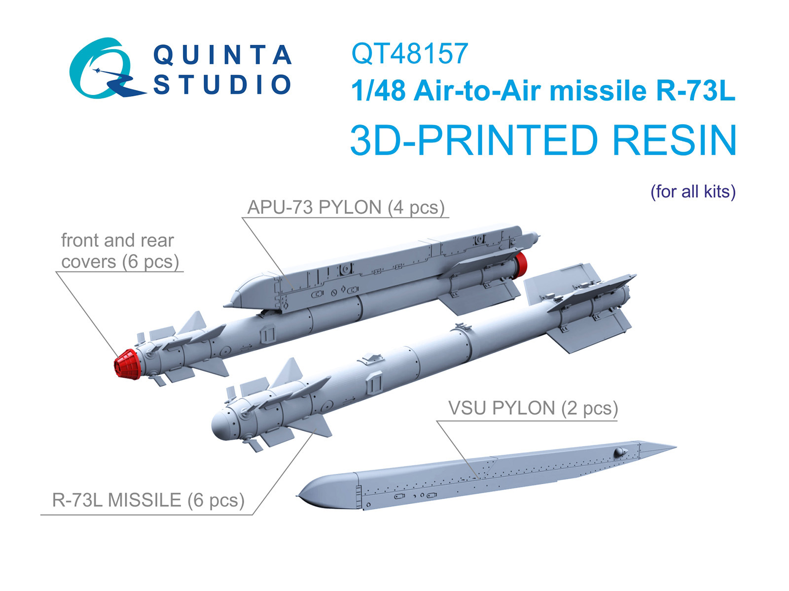 1:48 Ракеты Воздух-Воздух Р-73Л - QT48157