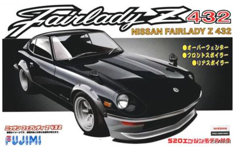 1:24 Сборная модель Nissan Fairlady Z 432 - 03842