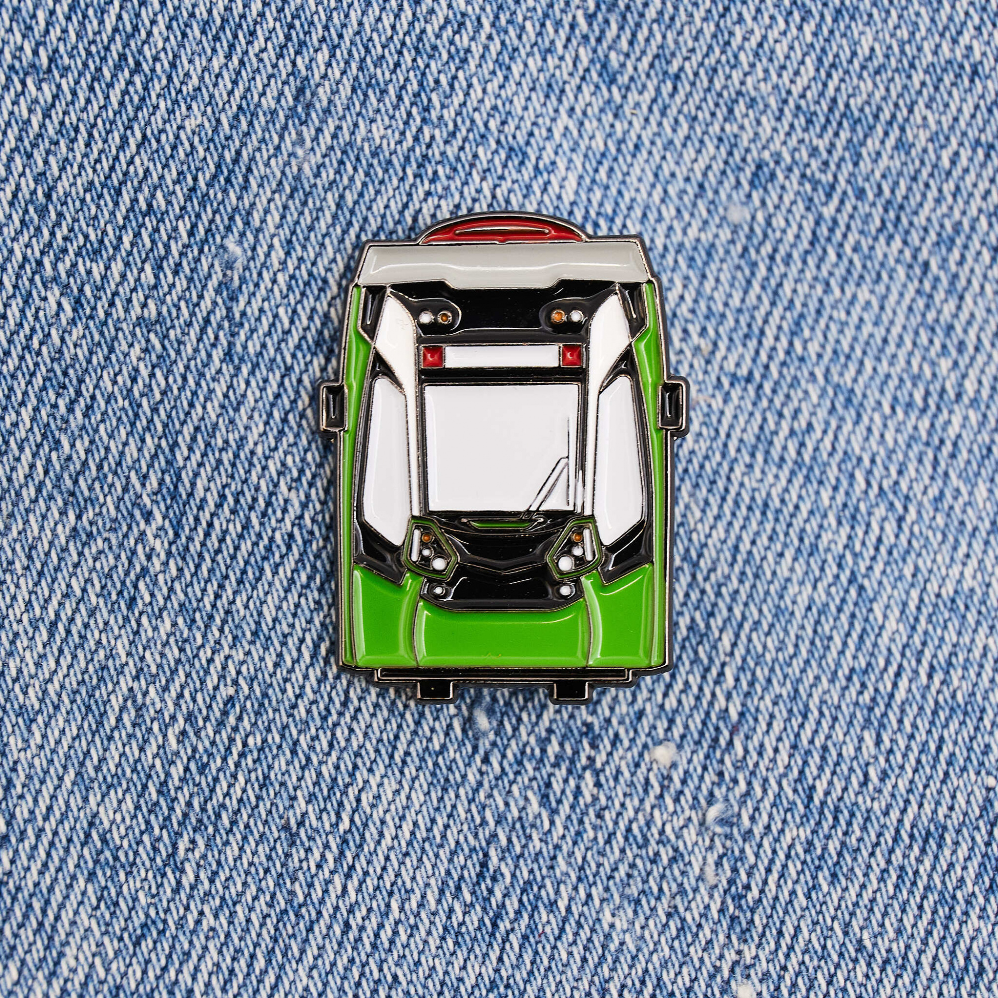 Значок 'Чижик', зеленый - TAG066