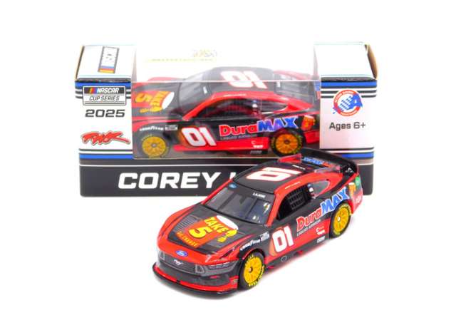1:64 Ford Mustang #01 Corey Lajoie *Take 5 Oil Change*, red 2025 - C012565TK5CO