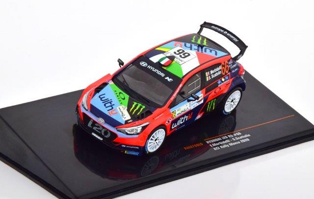 1:43 HYUNDAI i20 R5 #66 WRC Morbidelli/Scattolin Rally Monza 2020 - RAM780