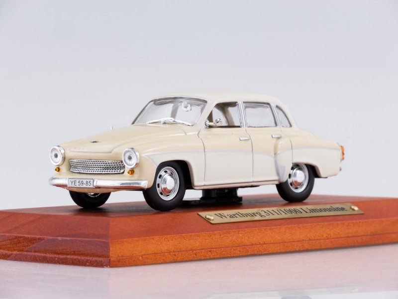 1:43 Wartburg 311/1000 Limousine (1955), biege / white - 7130114