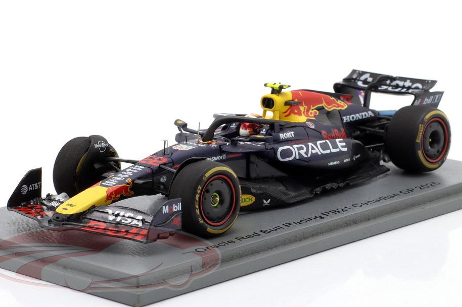 1:43 RED BULL Racing RB21 №22 12th Canadian GP Formula 1 2025 (100th GP Tsunoda) Yūki Tsunoda (2025) - S9618