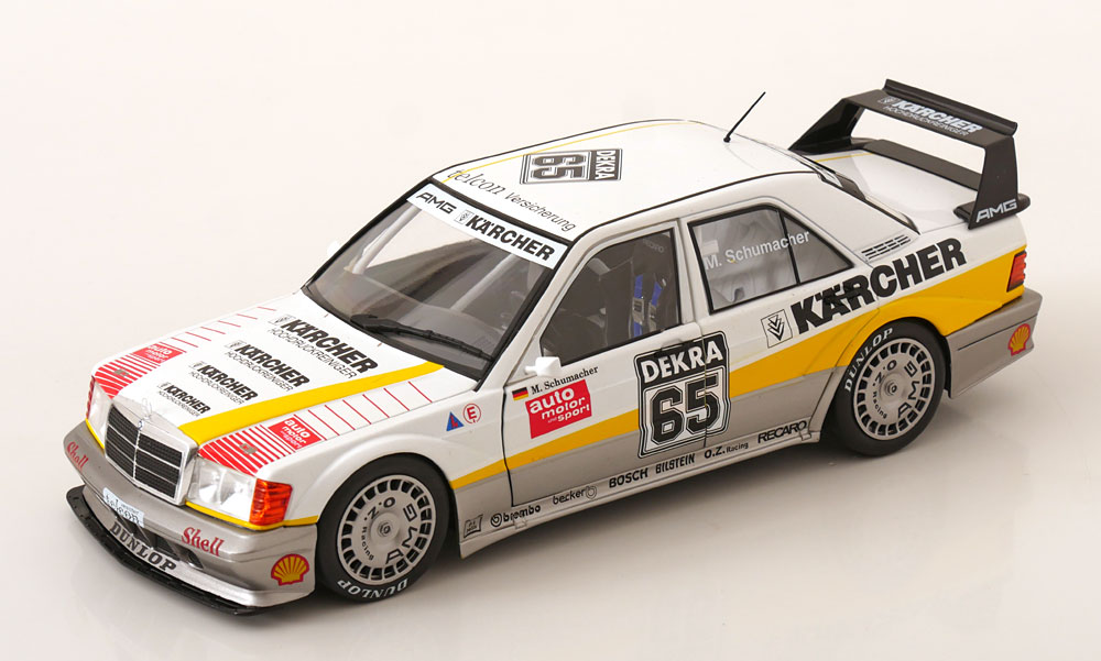 1:18 MERCEDES-BENZ 190E 2.5-16 Evo 2 No 65  DTM, Schumacher (1990) - W18041004