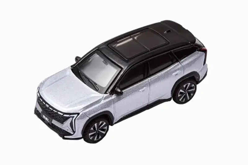 1:64 GEELY Boyue L, silver - 18-59210-12401