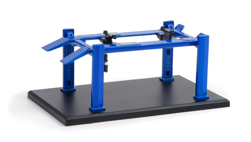 1:64 Four-Post Lifts подъемник Blue - 16100A