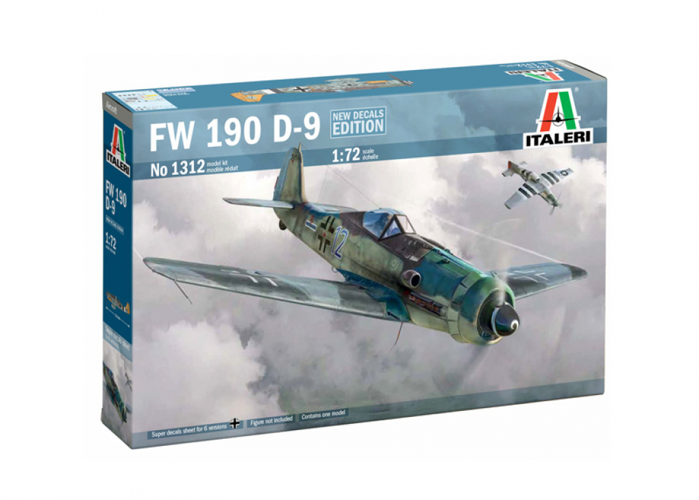 1:72 Сборная модель Самолет FW 190 D-9 - 1312