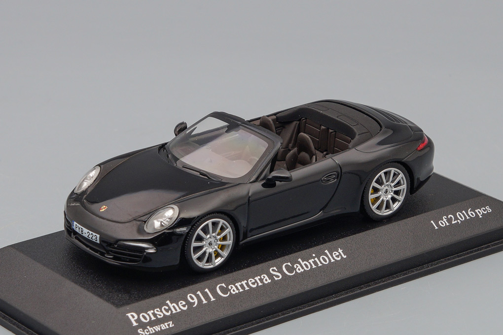 1:43 PORSCHE 911 / 991 Carrera S Cabriolet (2012), black - 410060230