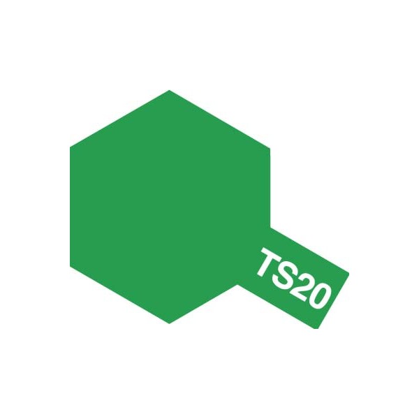 TS-20 Metalli Green (Зеленая металлик) аэрозольная краска, 100 мл. (в баллоне) - 85020