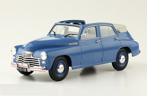 1:24 Горький М20 Кабриолет, Легендарные Советские Автомобили 27, голубой - LSA027