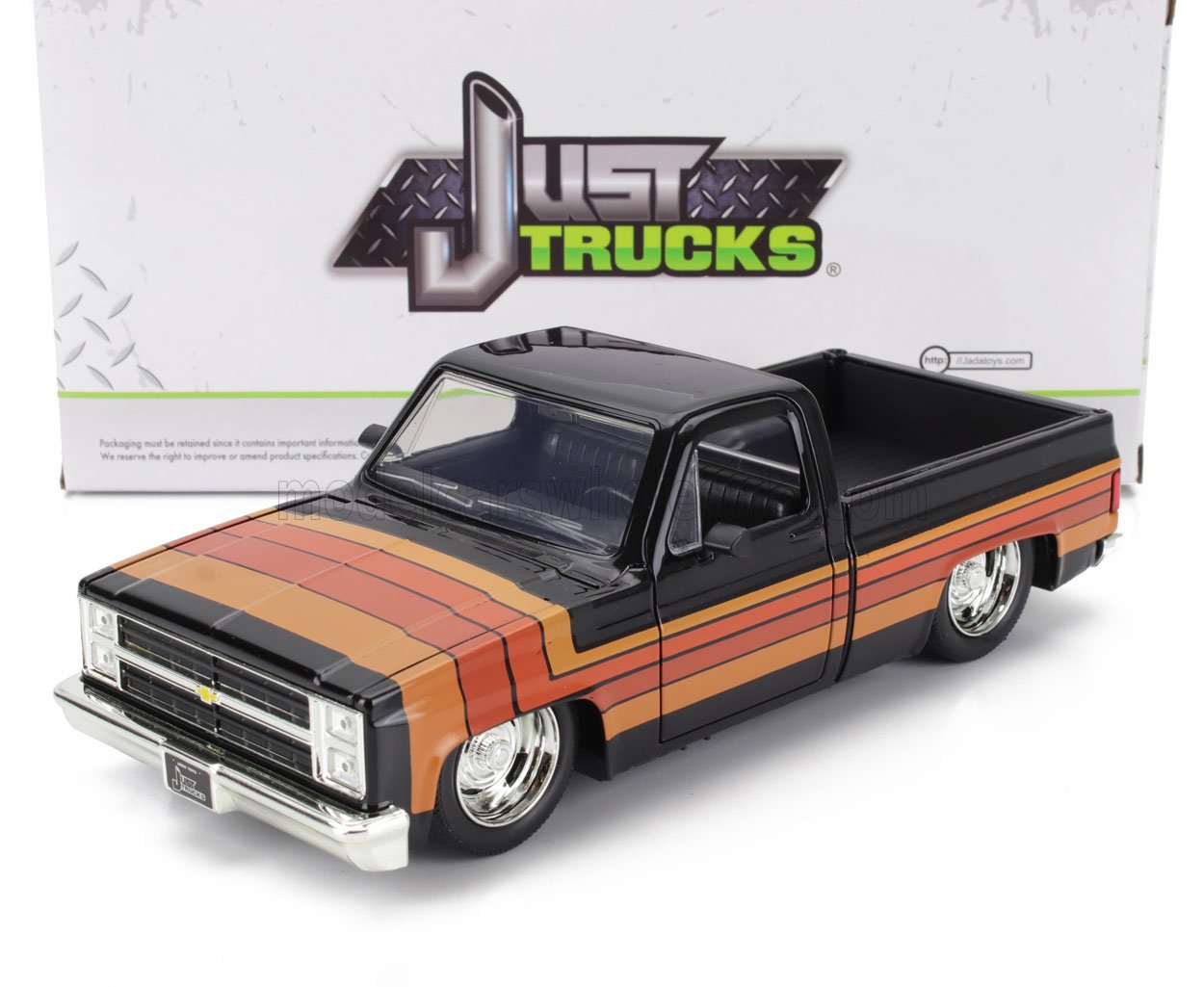 1:24 CHEVROLET C-10 Pick-up Custom (1985), Black Brown - 35855