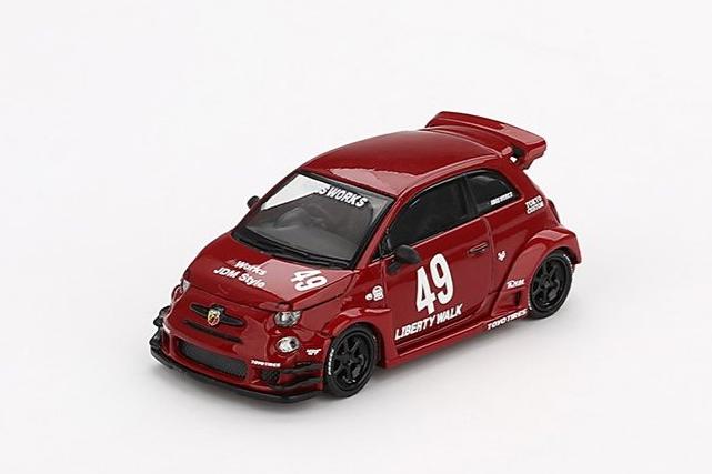 1:64 FIAT 595 Abarth №49 LB-Works x ABAS Works, red - MGT00963
