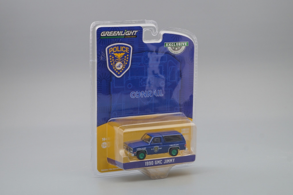 1:64 (Greenlight!) GMC Jimmy 'Conrail Police K-9 Unit' 1990 - 30332G
