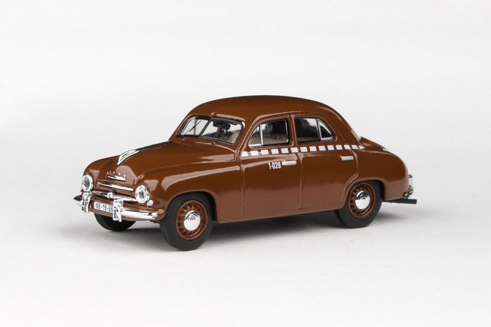 1:43 SKODA 1201 Taxi 1956 časopis - 711XDRF