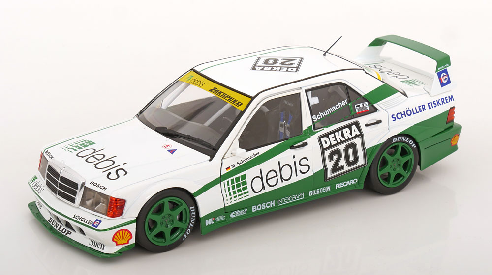 1:18 MERCEDES-BENZ 190E 2.5-16 Evo 2 №20  DTM, Schumacher (1991) - W18041002C