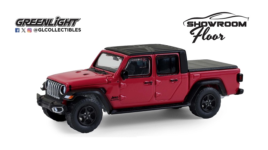 1:64 JEEP Gladiator 4x4 пикап с двойной кабиной (2024) Tuscadero - 68070F