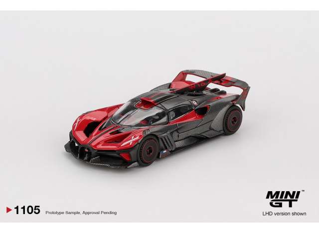1:64 Bugatti Bolide, red ultimate 2026 - MGT01105BL