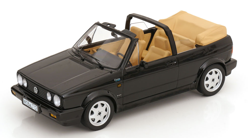1:18 VOLKSWAGEN Golf MK1 Convertible (1992), black - 188568