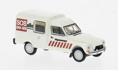 1:87 CITROEN Acadiane SOS Depannage (1976), white - 14284
