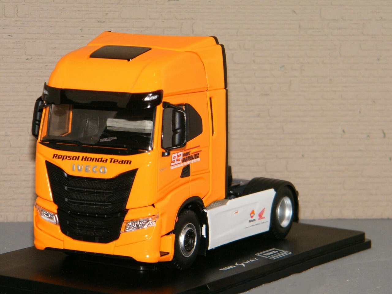 1:43 IVECO S-WAY S510 'Repsol Honda Team' #93 Marc Marquez 2019 Orange - 116884