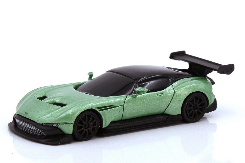 1:87 ASTON MARTIN Vulcan (2017), зеленый с черным - FHO-12