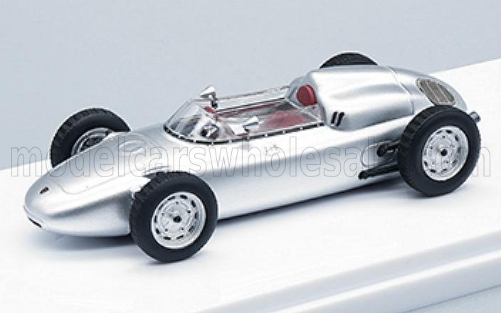 1:43 PORSCHE F2 718 N 0 Press version (1960), silver - TM43-19A
