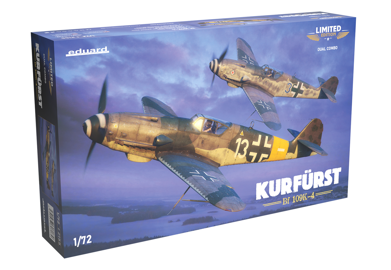 1:48 Сборная модель Kittyhawk Limited Edition Dual Combo - 11187