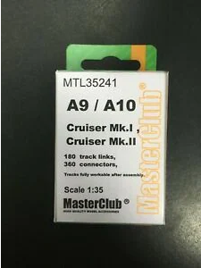 1:35 Траки наборные железные Cruiser A9 Mk.I, Cruiser A10 Mk.II - MTL-35241