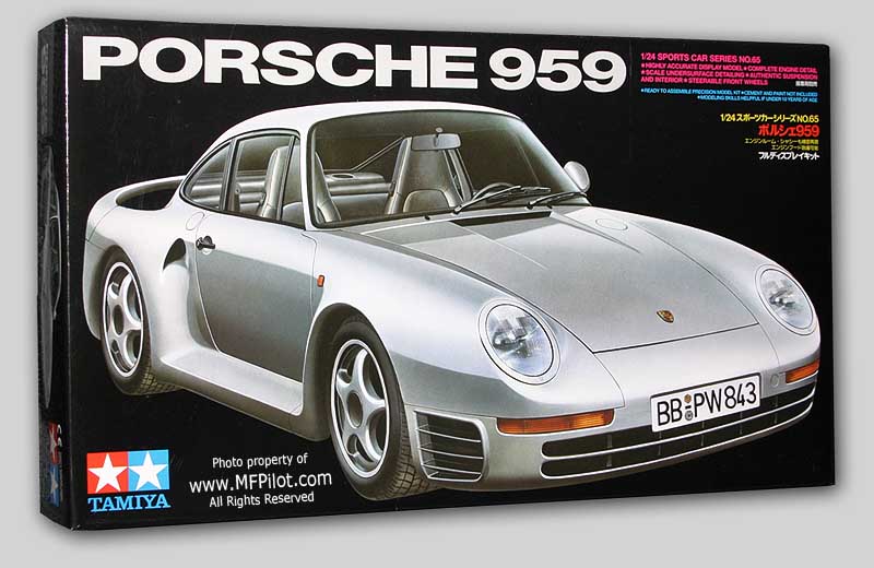 1:24 Сборная модель PORSCHE 959 - 24065