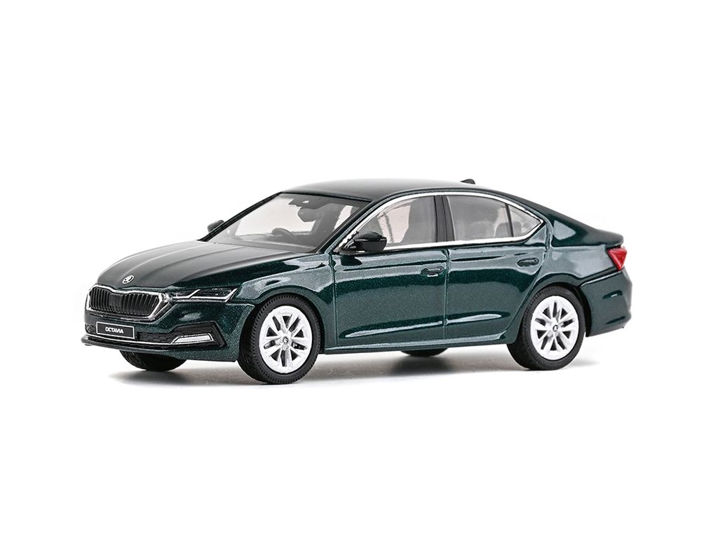 1:43 SKODA Octavia IV (2020), Zelená Royal Metalíza LIMITKA - R036HN