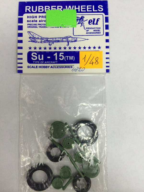 1:48 Колеса резиновые Советский истребитель-перехватчик Су-15ТМ - 4820