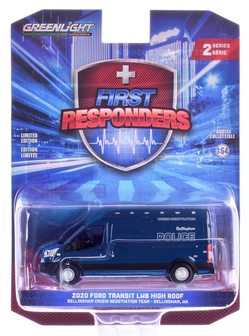 1:64 FORD Transit LWB High Roof 'Bellingham Crisis Negotiation Team' Washington (2020) - 67060D
