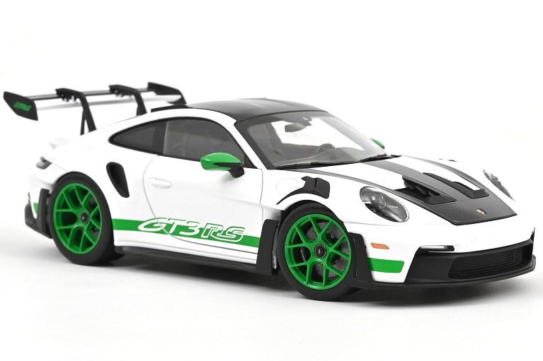 1:18 PORSCHE 911 GT3 RS Tribute to Carrera (2022), white/python green - 187372