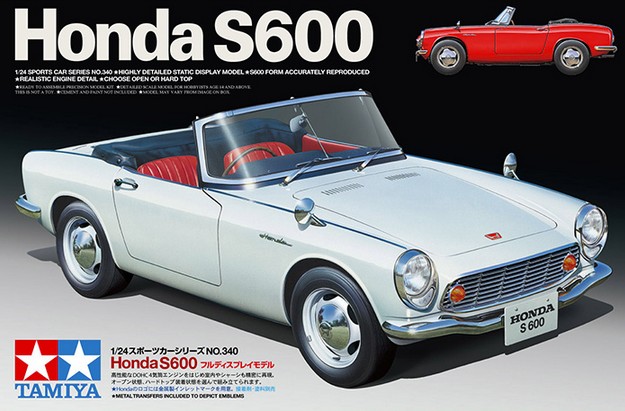 1:24 Сборная модель Honda S600 - 24340