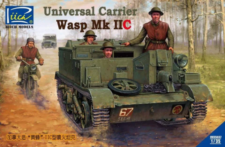 1:35 Сборная модель Самоходная установка Wasp Mk II - RV35037