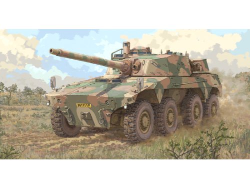 1:35 Сборная модель Бронеавтомобиль  South African Rooikat AFV - 09516