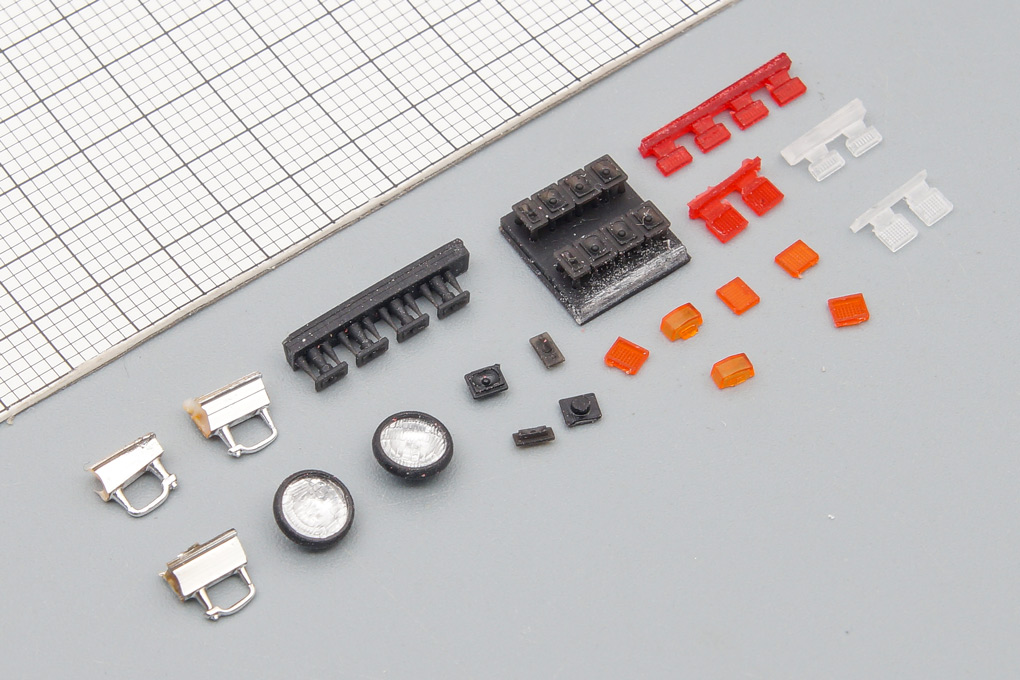 1:43 Комплект оптики ЛиАЗ-677М - MAX-OP044