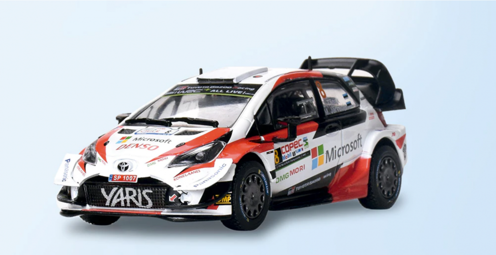 1:43 TOYOTA Yaris WRC O.Tänak - M.Järveoja Rally Chile 2019 - RALLYC001