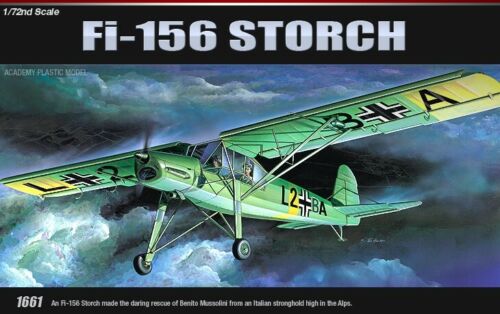 1:72 Сборная модель Самолёт Fi-156 STORCH - 12459