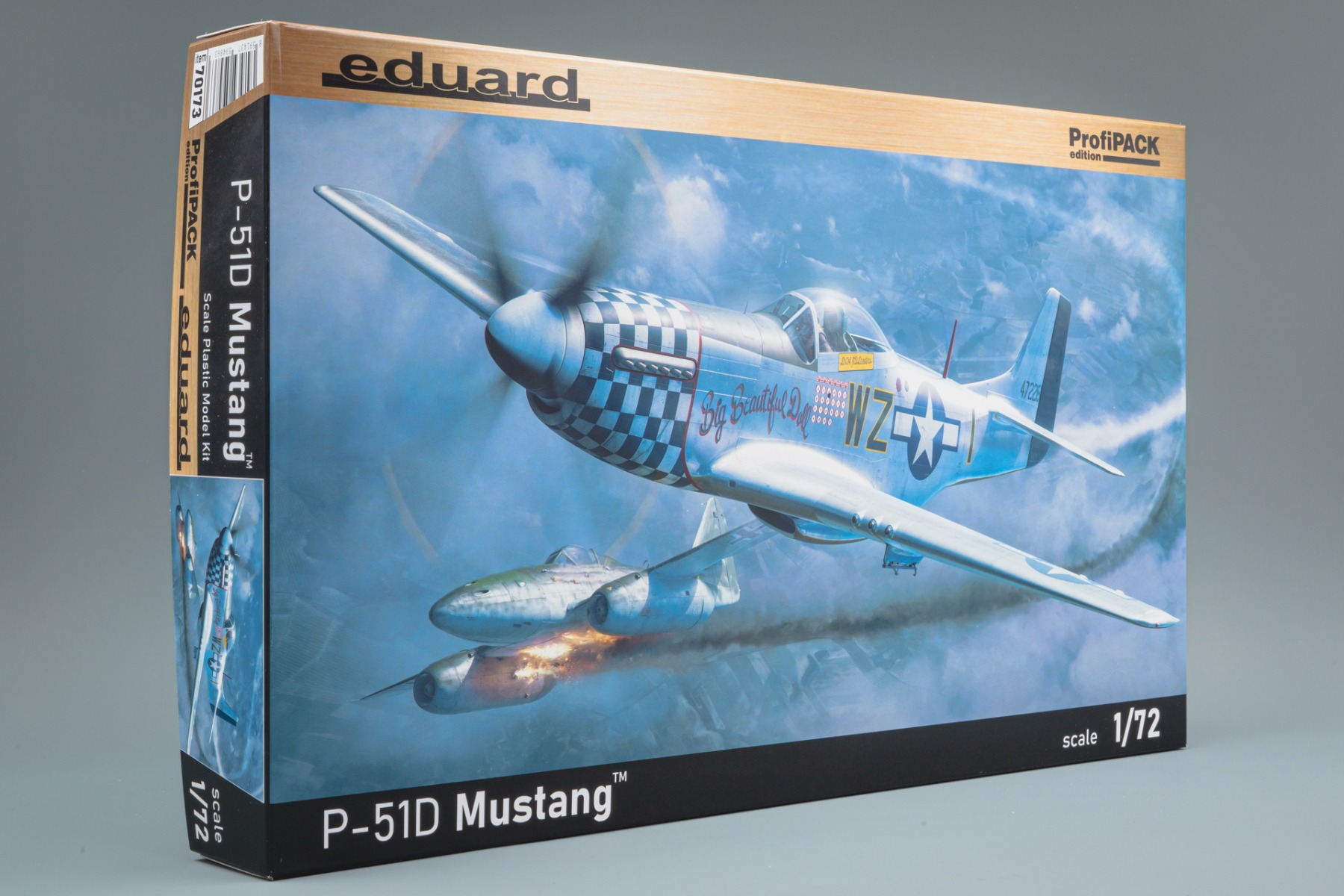 1:72 Сборная модель американский истребитель P-51D Mustang (ProfiPACK) - 70173